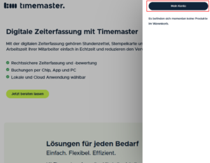 Zugriff auf Timemaster GO